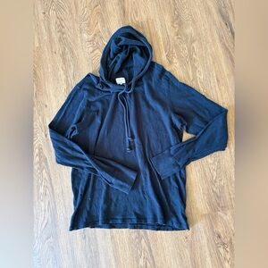 Rag & Bone Navy Blue Hooded Long Sleeve